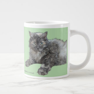 Respektiere deine Katze von RoseWrites Jumbo-Tasse