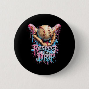 Respektiere den Tropfen Bysebyll Home Plate Eiscre Button