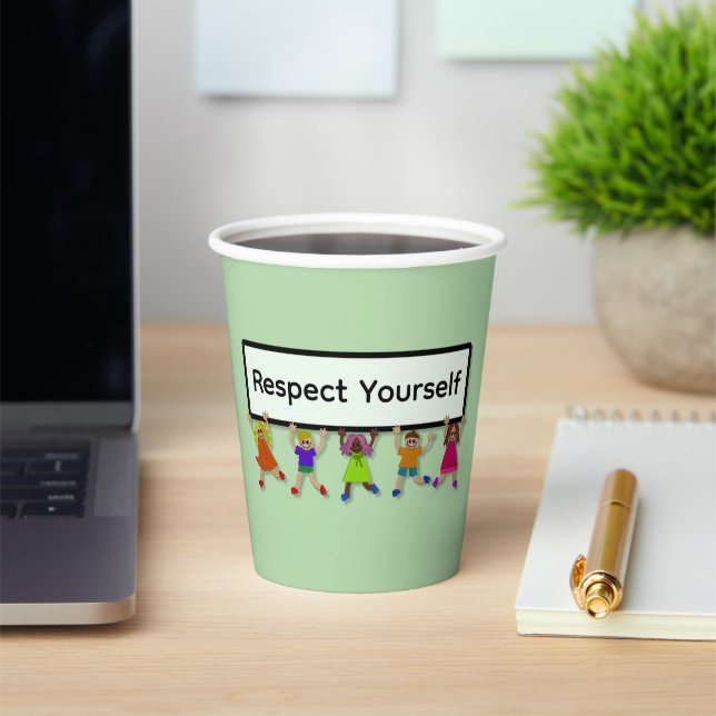 Respektiere Dich Selbst Papierbecher (InSitu)