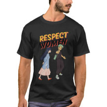 Respektiere Frauen – Empowerment-T-Shirt für ihn u