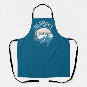 Respektieren der Einheimischen - Dolphin Awareness Schürze