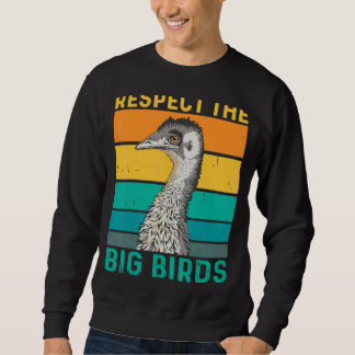 Respektieren des großen Vogelziels für einen WWU-V Sweatshirt