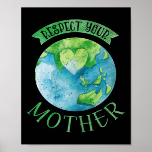 Respektieren des Klimawandels auf dem Niedlichen P Poster