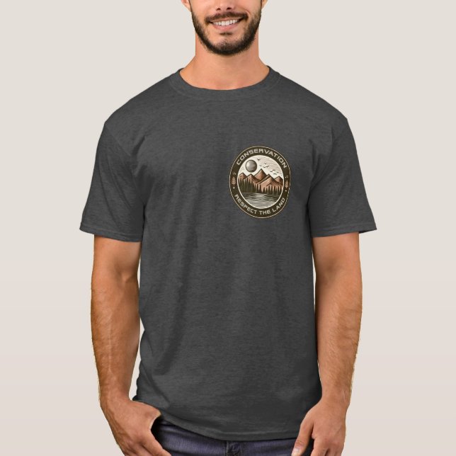 Respektieren des Land - Conservation T-Shirts (Vorderseite)