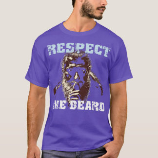 Respektieren des Weltbartentages T-Shirt
