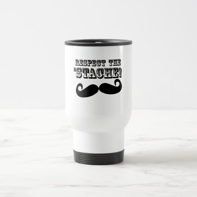 Respektieren Sie das 'Stache Reisebecher (Mittel)