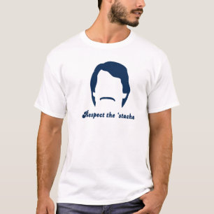 RESPEKTIEREN SIE DAS STACHE T-Shirt
