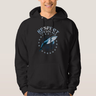 Respektieren Sie das Zitat der Einheimischen - Dol Hoodie