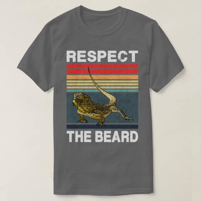 Respektieren Sie den Bart 53 T-Shirt (Design vorne)
