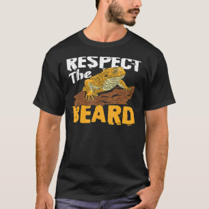 Respektieren Sie den bärtigen Drachen Reptile Liza T-Shirt