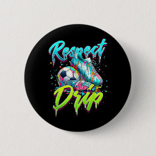 Respektieren Sie den Tropfen Soccer Ice Cream Trop Button