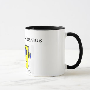 Respektieren Sie die Genie-Tasse - den coolen Tasse