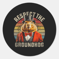 Respektieren Sie die Groundhog Ground Hog Retro Su