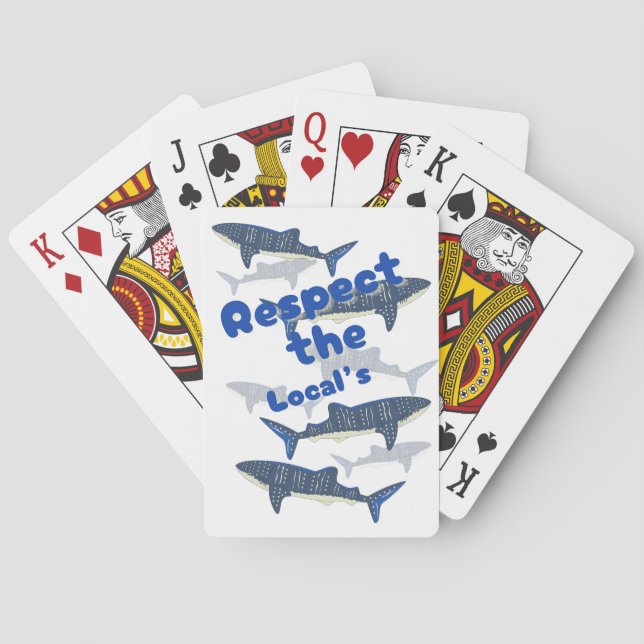 RESPEKTIEREN SIE DIE LOKALE , DIE NAHE FAMILIE VON SPIELKARTEN (Rückseite)