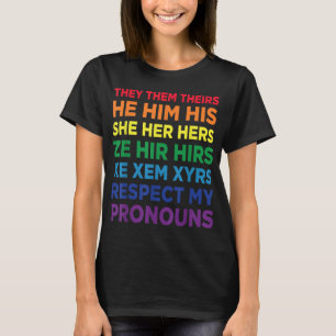 Respektieren Sie die Transgender-Rechte meiner Pro T-Shirt