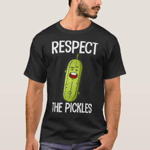 Respektieren Sie die Vegane Futter der Gurken T-Shirt