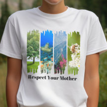 Respektieren Sie Ihr T-Shirt am Tag Ihrer Mutter,