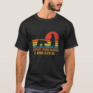 Respektieren Sie Ihre Ältesten Bears Shirt für Man