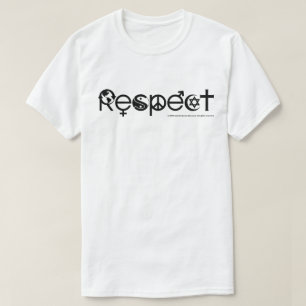 Respektieren Sie Mutter Erde - Recycle retten den  T-Shirt
