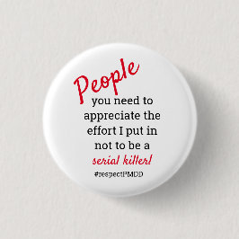 #respektivePMDD. Serienmörder-Witz des Girl-Power Button