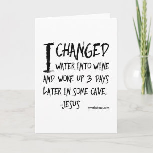 Respektlose und unglaublich witzig atheistische karte