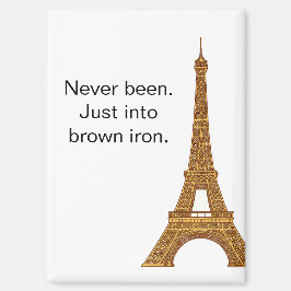 Respektloser Eiffelturm Paris Reise Kühlschrank Magnet