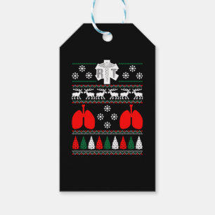 Respiratorische RT Ugly Christmas Sweater Xmas Geschenkanhänger