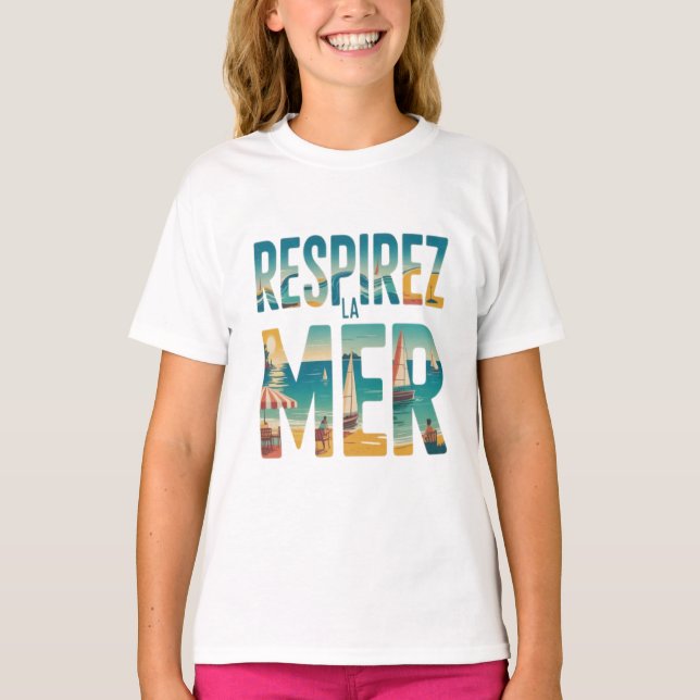 Respirer la Mer T-Shirt (Vorderseite)