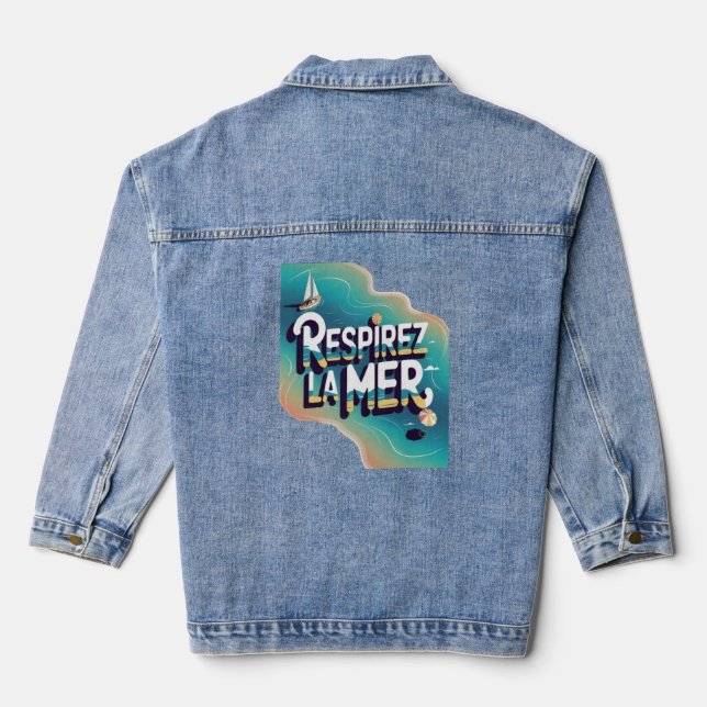 Respirey la mer jeansjacke (Rückseite)