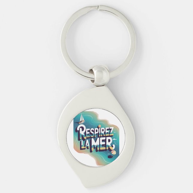 Respirey la mer schlüsselanhänger (Vorderseite)