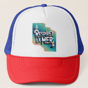 Respirey la mer truckerkappe