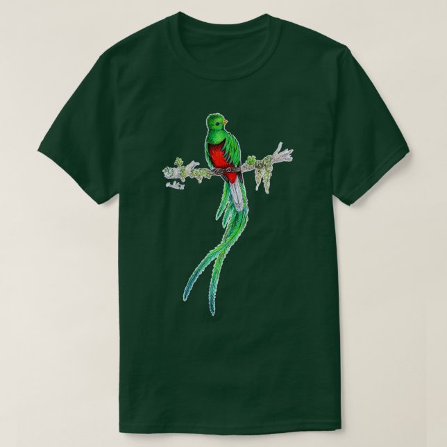 Resplendant Quetzal T-Shirt (Design vorne)