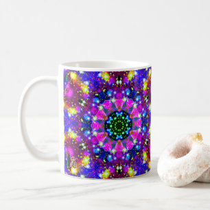 Resplendent Stellar Kaleid Kaffeetasse