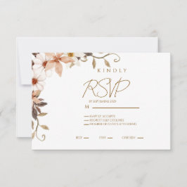 Response Card RSVP Karte