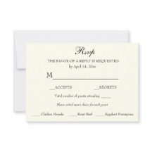 Response UAWG Minimalistisch Classic Elegant