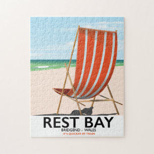 Rest Bay Brücke Ende Wales Puzzle
