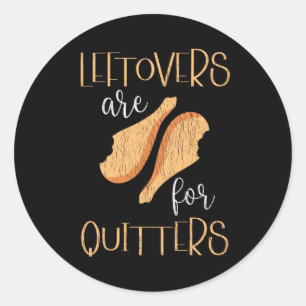 Rest für Aufhörer Familien-Matching-Erntedankfest Runder Aufkleber