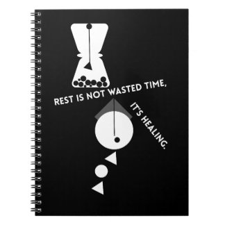 Rest Is Not Wasted Time – Healing Journal Notizblock