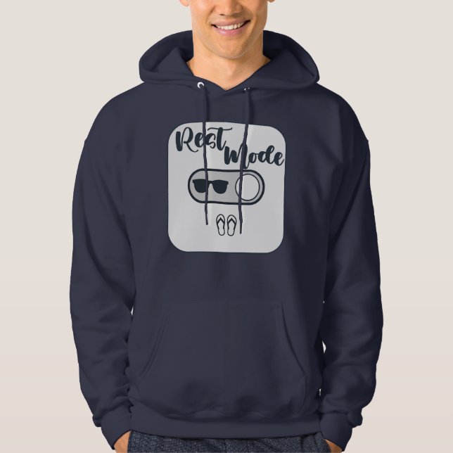 Rest Mode Activated Shirt – Relax Lifestyle Design (Vorderseite)