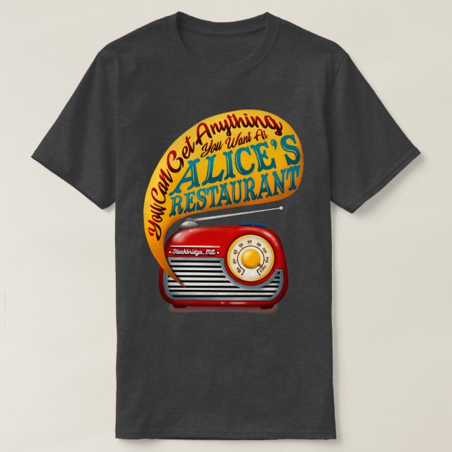 Restaurant Alices T-Shirt (Design vorne)