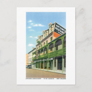 Restaurant Antoine, New Orleans, Louisiana Postkarte