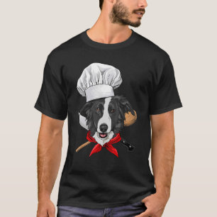 Restaurant Border Collie Koch Koch Küche Kochen T-Shirt