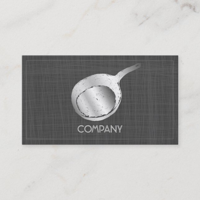 Restaurant Business Card Visitenkarte (Vorderseite)