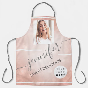 Restaurant Cakes Catering Foto Logo Rose Schürze