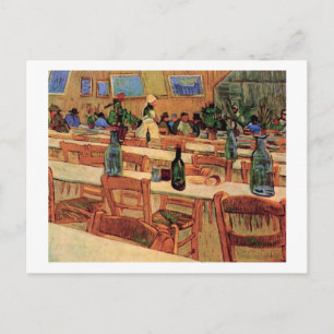 Restaurant Carrel in Arles, Van Gogh Fine Art Postkarte