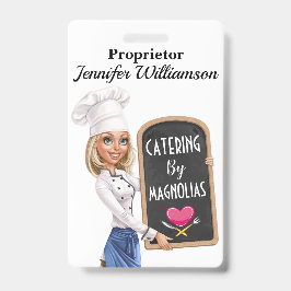 Restaurant - Catering Lanyard Abzeichen Ausweis