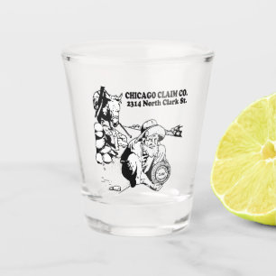 Restaurant der Chicago Anspruchgesellschaft Schnapsglas