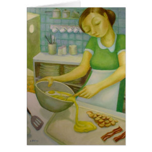 Restaurant - Eier und Speck - durch Lora Shelley