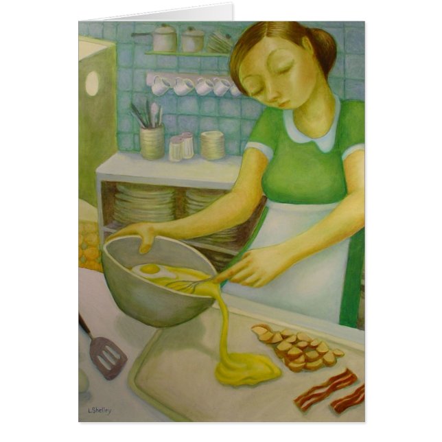 Restaurant - Eier und Speck - durch Lora Shelley (Vorne)