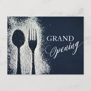 Restaurant Grand Opening Einladungspostkarte